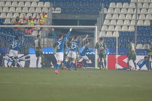 Hon Kancléř Brescia Gól Během Brescia Ssc Napoli Italský Serie — Stock fotografie