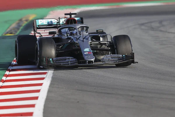 Valtteri Bottas Fin Mercedes Amg W11 Pre Season Testing 2020 — Fotografia de Stock