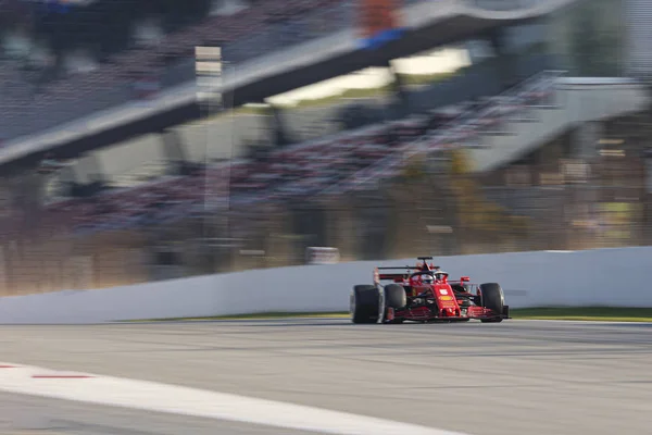 Sebastian Vettel Ger Scuderia Ferrari Sf1000 Durante Pre Season Testing — Foto Stock