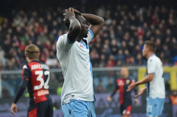 Felipe Salvador Caicedo Corozo Lazio Podczas Genui Lazio Włoski Mecz — Zdjęcie stockowe