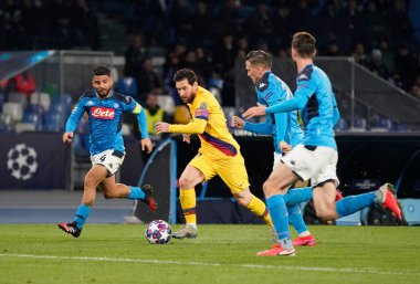 Lionel Messi, Napoli Barselona 'ya karşı, Futbol Şampiyonları Ligi Erkekler Şampiyonası, 25 Şubat 2020 - Lps / Marco Iorio
