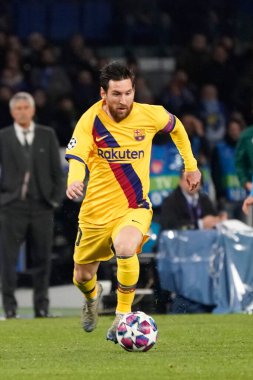 Lionel Messi, Napoli Barselona 'ya karşı, Futbol Şampiyonları Ligi Erkekler Şampiyonası, 25 Şubat 2020 - Lps / Marco Iorio