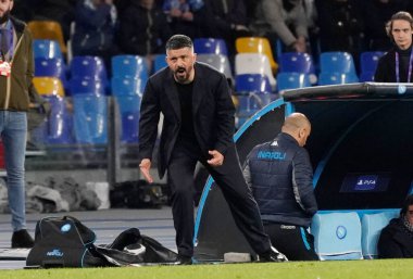 Rino gattuso, Napoli Barselona 'ya karşı, Futbol Şampiyonları Ligi Erkekler Şampiyonası, 25 Şubat 2020 - Lps / Marco Iorio