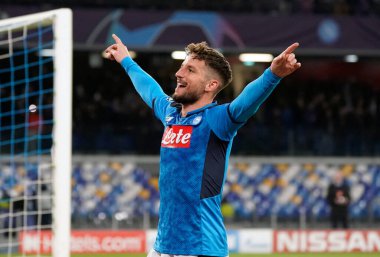 Napoli Barselona 'ya karşı, Napoli Futbol Şampiyonları Ligi Erkekler Şampiyonası, 25 Şubat 2020 - Lps / Marco Iorio