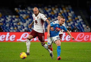 stanislav lobotka (r) - Napoli simone zaza (l) torino Napoli vs Torino, İtalya Serie A futbol maçı, Mart 01 2020 - Lps / Marco Iorio