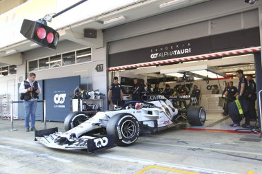 Pierre Gazly (fra) alfa tauri at01 sezon öncesi test 2020, Formula 1 Şampiyonası (İspanya), 21 Şubat 2020 - Lps / Alessio De Marco