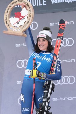 Brignone Federica (ita) Fis Kayak Dünya Kupası 2020 - Kadınlar Süper G, Kayak La Thuile 'de (Ao), 29 Şubat 2020 - Lps / Sergio Bisi