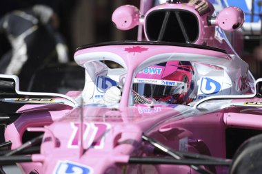 Sero Perez (mex) yarış noktası f1 rp20 sezon öncesi test 2020, Formula 1 Şampiyonası (İspanya), 21 Şubat 2020 - Lps / Alessio De Marco