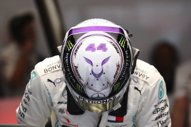 Lewis Hamilton (gbr) Mercedes amg f1 w11 sezon öncesi test 2020, Formula 1 Şampiyonası (İspanya), 21 Şubat 2020 - Lps / Alessio De Marco