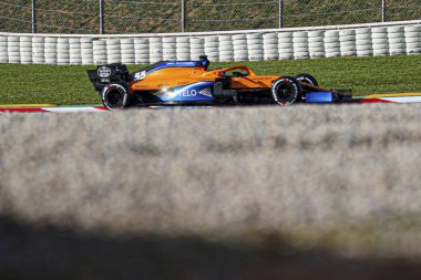 Carlos Sainz jr (esp) mclaren f1 takımı Mcl35 Pre-season Testing 2020, Formula 1 Championship in Barcelona (İspanya), 21 Şubat 2020 - Lps / Alessio De Marco
