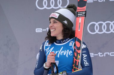 Brignone Federica (ita) Fis Kayak Dünya Kupası 2020 - Kadınlar Süper G, Kayak La Thuile 'de (Ao), 29 Şubat 2020 - Lps / Sergio Bisi