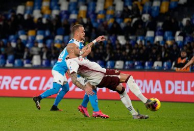 Simone Zaza (torino) Napoli-Torino, İtalya Serisi maçında 1 Mart 2020 - Lps / Marco Iorio