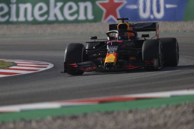 Alexander Albon (tha) Red Bull yarışı rb15 Pre-season Test 2020, Formula 1 Şampiyonası (İspanya), 21 Şubat 2020 - Lps / Alessio De Marco