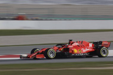 Charles Leclerc (mon) scuderia ferrari sf1000 sezon öncesi test 2020, Formula 1 Şampiyonası (İspanya), 21 Şubat 2020 - Lps / Alessio De Marco