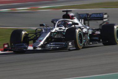 Lewis Hamilton (gbr) Mercedes amg f1 w11 sezon öncesi test 2020, Formula 1 Şampiyonası (İspanya), 21 Şubat 2020 - Lps / Alessio De Marco
