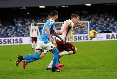 Andrea Belotti (torino) - Napoli-Torino maçında, İtalya Serisi A futbol maçı, Mart 01 2020 - Lps / Marco Iorio