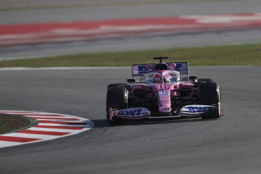 Sero Perez (mex) yarış noktası f1 rp20 sezon öncesi test 2020, Formula 1 Şampiyonası (İspanya), 21 Şubat 2020 - Lps / Alessio De Marco
