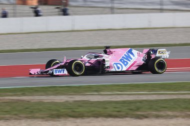 Sero Perez (mex) yarış noktası f1 rp20 sezon öncesi test 2020, Formula 1 Şampiyonası (İspanya), 21 Şubat 2020 - Lps / Alessio De Marco