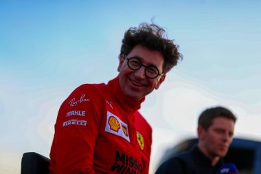 Binotto, tp ferrari Formula 1 Sezon Öncesi Testi 2020, Formula 1 Şampiyonası (İspanya), 28 Şubat 2020 - Lps / Alessio De Marco