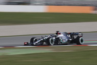 Lewis Hamilton (gbr) Mercedes amg f1 w11 sezon öncesi test 2020, Formula 1 Şampiyonası (İspanya), 21 Şubat 2020 - Lps / Alessio De Marco