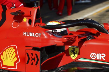 Sebastian vettel (ger) scuderia ferrari sf1000 sezon öncesi test 2020, Formula 1 Şampiyonası (İspanya), 21 Şubat 2020 - Lps / Alessio De Marco