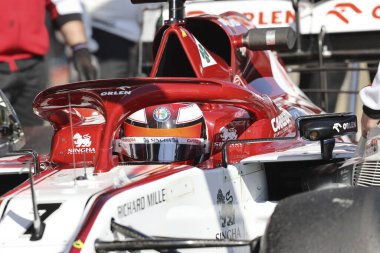Kimi Raikkonen (yüzgeç) alfa romeo race c39 during pre-season Testing 2020, Formula 1 Championship in Barcelona (İspanya), 21 Şubat 2020 - Lps / Alessio De Marco