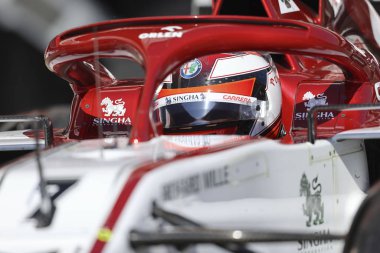 Kimi Raikkonen (yüzgeç) alfa romeo race c39 during pre-season Testing 2020, Formula 1 Championship in Barcelona (İspanya), 21 Şubat 2020 - Lps / Alessio De Marco