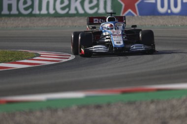 George Russell (gbr) Williams Fw45 sezon öncesi test 2020, Formula 1 Şampiyonası (İspanya), 21 Şubat 2020 - Lps / Alessio De Marco