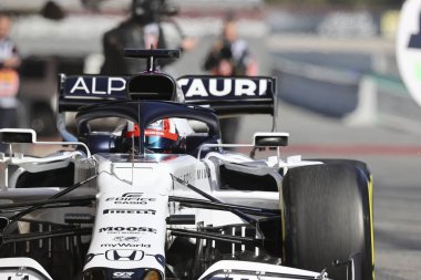 Pierre Gazly (fra) alfa tauri at01 sezon öncesi test 2020, Formula 1 Şampiyonası (İspanya), 21 Şubat 2020 - Lps / Alessio De Marco