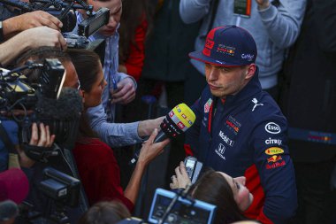 Max Verstappen (ned) Red Bull yarışı rb15 Pre-season Testing 2020, Formula 1 Championship in Barcelona (İspanya), 21 Şubat 2020 - Lps / Alessio De Marco