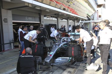 Mercedes takımı sezon öncesi test 2020, Formula 1 Şampiyonası (İspanya), 21 Şubat 2020 - Lps / Alessio De Marco