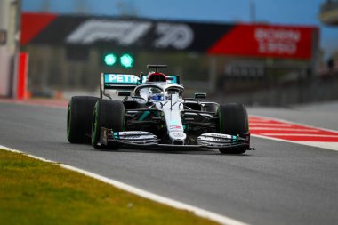 Valtteri bottas during the Preseason Testing 2020, Formula 1 Championship in Barcellona (İspanya), 27 Şubat 2020 - Lps / Alessio De Marco