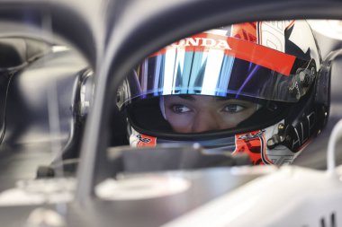 Pierre Gazly (fra) alfa tauri at01 sezon öncesi test 2020, Formula 1 Şampiyonası (İspanya), 21 Şubat 2020 - Lps / Alessio De Marco