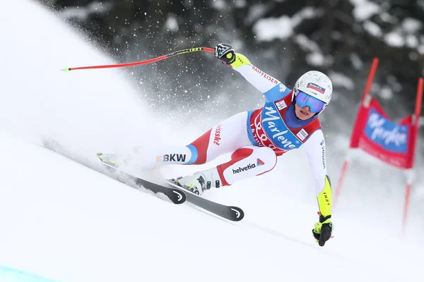 Suter Corinne Sui 3Rd Classification Fis Ski World Cup 2020 — стокове фото