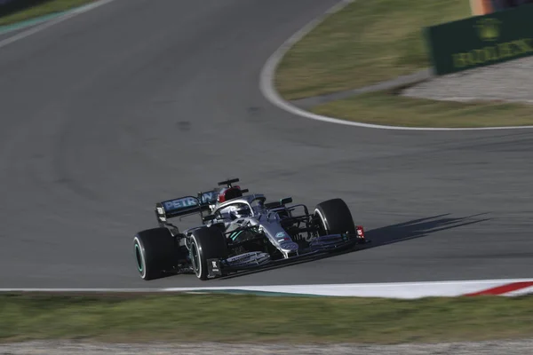 Valtteri Bottas Fin Mercedes Amg W11 Pre Season Testing 2020 — Foto de Stock