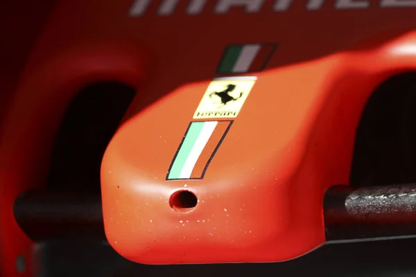 Ferrari Sf1000 Nose Försäsongen Testing 2020 Formel Championship Barcelona Spanien — Stockfoto
