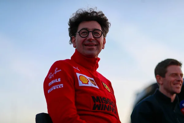 Binotto Ferrari Tijdens Formule Pre Seizoen Testing 2020 Formule Kampioenschap — Stockfoto