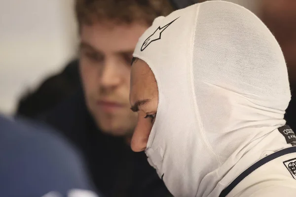 Pierre Gasly Fra Alpha Tauri At01 Podczas Testów Przedsezonowych 2020 — Zdjęcie stockowe