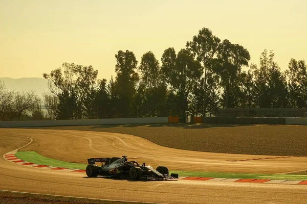Romain Grosjean Fra Haas Team Pre Season Testing 2020 Campeonato — Fotografia de Stock