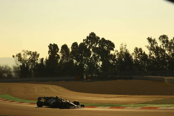 Valtteri Bottas Fin Mercedes Amg W11 Pre Season Testing 2020 — Foto Stock