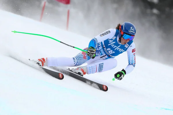 Vlhova Petra Svk 4Th Classified Fis Ski World Cup 2020 — стокове фото