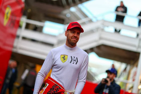 Sebastian Vettel Tijdens Pre Season Testing 2020 Formule Kampioenschap Barcellona — Stockfoto