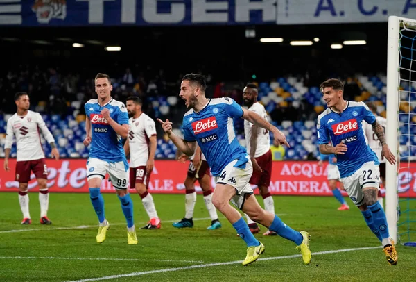 Napoli ve Torino maçında kostas manolas happiness (napoli), İtalya Serie A futbol maçı, Mart 01 2020 - Lps / Marco Iorio