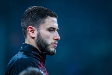 Ac Milan 'dan Davide Calabria İtalyan futbolu sezonu 2019 / 20 Ac Milan - Fotoğraf: Fabrizio Carabelli / Lm