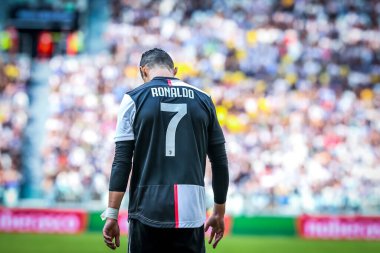 Juventus takımından Cristiano Ronaldo İtalyan futbolu sezonu 2019 / 20 Juventus Fc - Fotoğraf: Fabrizio Carabelli / Lm