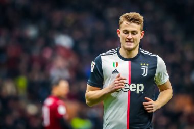 Juventus 'lu Matthijs de Ligt İtalya futbolu sezonu 2019 / 20 Juventus Fc - Fotoğraf: Fabrizio Carabelli / Lm