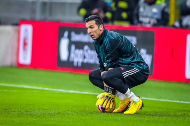 Juventus 'lu Gianluigi Buffon İtalyan futbolu sezonu 2019 / 20 Juventus Fc - Fotoğraf: Fabrizio Carabelli / Lm