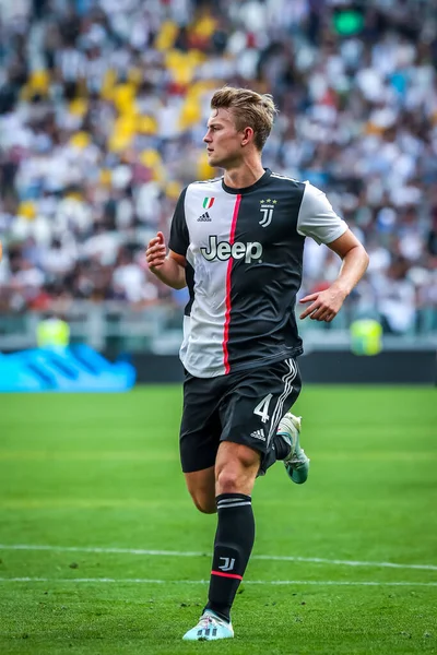 Matthijs Ligt Juventus Durante Temporada Fútbol Italiano Serie 2019 Del — Foto de Stock