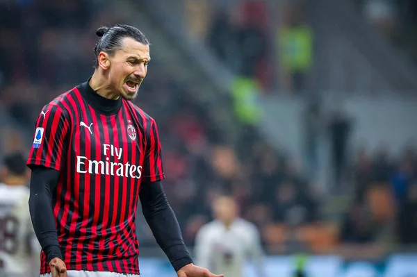 Ac Milan 'dan Zlatan Ibrahimoviç İtalya futbol takımı Serie A sezonu 2019 / 20 Ac Milan - Fotoğraf: Fabrizio Carabelli / Lm
