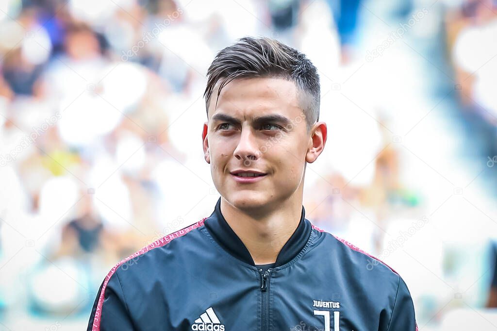 Paulo Dybala Della Juventus Durante Stagione Calcistica 2019 Della